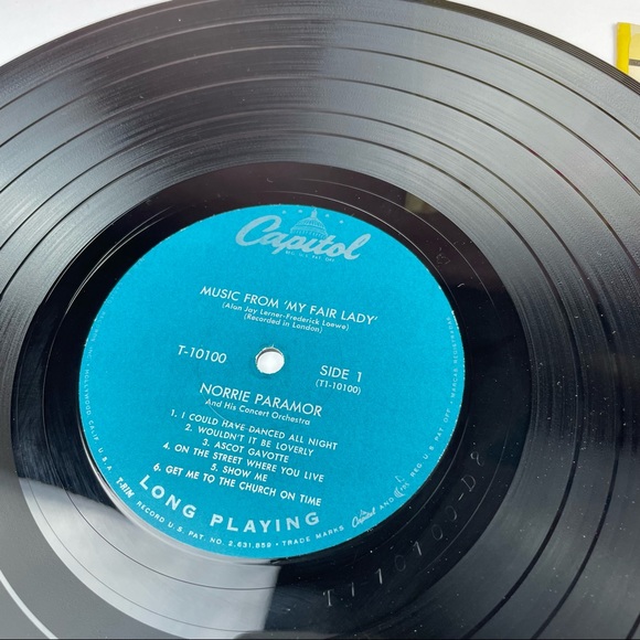 Vintage My Fair Lady London Capitol Records Vinyl Music Record - Picture 3 of 6